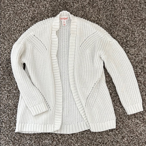 Cat & Jack Other - Cat & Jack Girl’s White Sweater